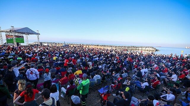 Bakırköy’de Dünya Kupası Coşkusu
