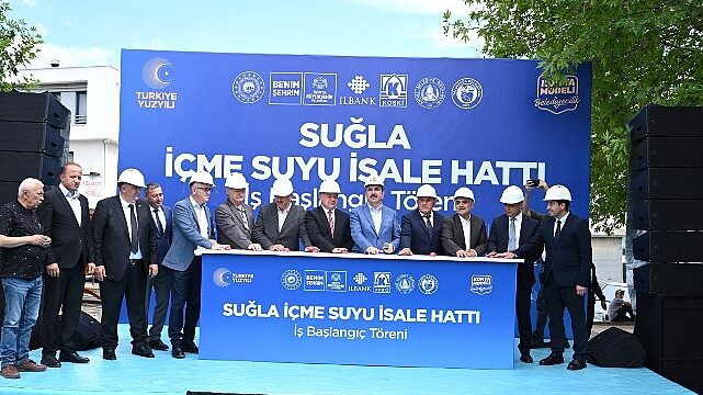 Başkan Altay, Ahırlı ve Yalıhüyük’e Kesintisiz İçme Suyu Sağlayacak 290 Milyon Liralık Projeyi Başlattı