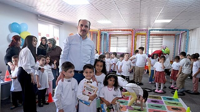 Başkan Altay Bisiklet Bilinci Eğitimi Alan Anaokulu Öğrencileriyle Buluştu