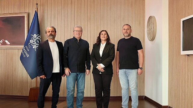 Başkan Çerçioğlu’na Aydın Manifaturacılar ve Tuhafiyeciler Esnaf Odası Başkanı Tavil’den Ziyaret