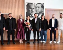 Başkan Çerçioğlu’na Türkiye Gençlik Vakfı Aydın İl Temsilciliği’nden Ziyaret