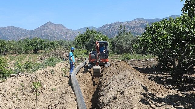 Başkan Çerçioğlu’ndan Buharkent’te Altyapı Yatırımı
