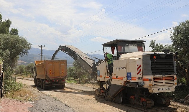 Başkan Çerçioğlu’ndan Kuyucak’ta Yol Yenileme Çalışması