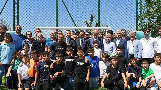 Başkan Erkan Aydın Osmangazi’yi Spor Tesisleriyle Donatıyor