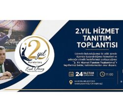 Başkan Erol Ölmez, 2 Yıllık Hizmet Dönemini Kamuoyuyla Paylaşacak