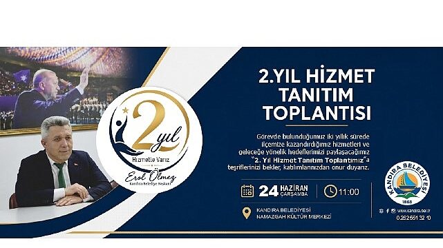 Başkan Erol Ölmez, 2 Yıllık Hizmet Dönemini Kamuoyuyla Paylaşacak