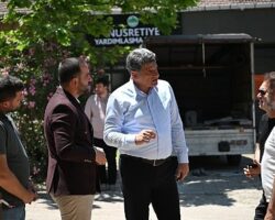 Başkan Kocaman, Nusretiye Meydan Projesini Yerinde İnceledi