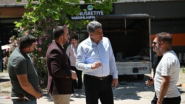 Başkan Kocaman, Nusretiye Meydan Projesini Yerinde İnceledi