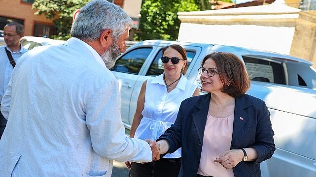Başkan Köymen Yalı Mahallesi’nde incelemelerde bulundu