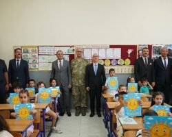 Başkan Mesut Ergin Öğrencilerin Karne Sevincine Ortak Oldu