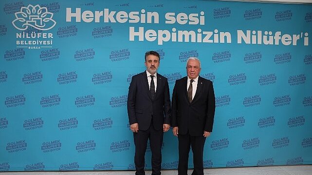 Başkan Şadi Özdemir, Şahin Biba’yı Ağırladı