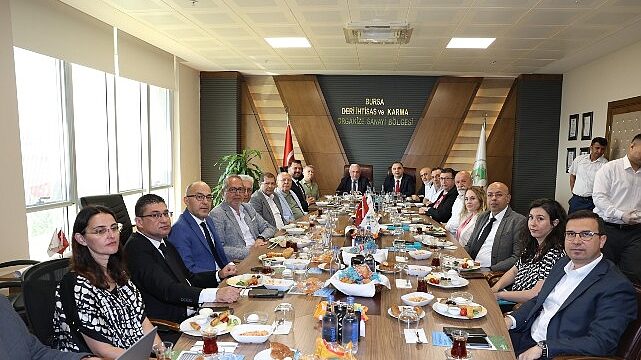 Başkan Şadi Özdemir sanayicilerle buluştu