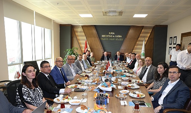 Başkan Şadi Özdemir sanayicilerle buluştu