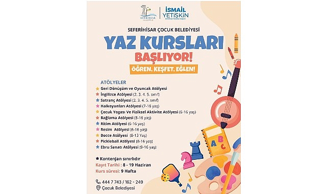 Başkan Yetişkin; “Seferihisar’da önceliğimiz çocuklarımız”