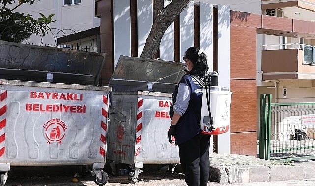 Bayraklı’da Yaz Boyunca İlaçlama Seferberliği