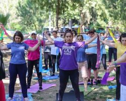Bucalı kadınlardan spor kurslarına yoğun ilgi