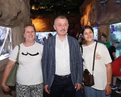 Büyükakın’dan çocuklarla dolu bir gün