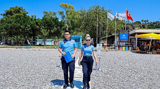 Büyükşehir zabıtasından ‘Dumansız plaj’ uygulaması denetimi