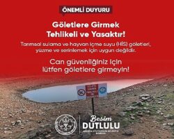 Büyükşehir’den Hayati Uyarı