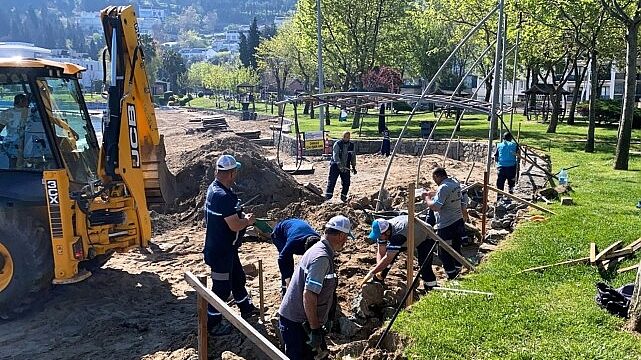 Büyükşehir’den sahillere yaz dokunuşu