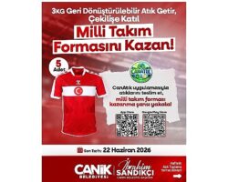 Canik Belediyesi Yine Alkışları Topladı: Atık Getirene Milli Takım Forması Hediye