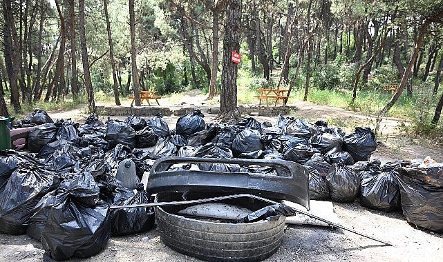 Çiftlik Park Mesire Alanı’nda Çevre İçin El Ele Verildi