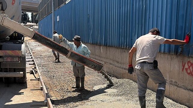 Darıca Dutluk Sokak’ta üstyapı son sürat ilerliyor