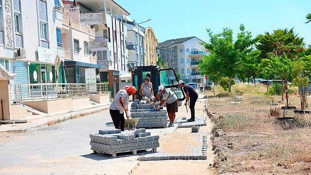 Didim Belediyesi’nden Efeler ve Yeni Mahalle’de Yol Bakım ve Onarım Çalışması