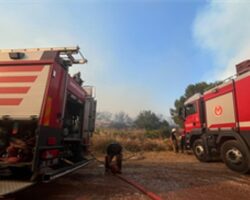 Ekipler sabaha kadar kesintisiz mücadele verdi