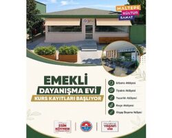 Emekli Dayanışma Evi’nde Ücretsiz Kurslar Dönemi Başlıyor