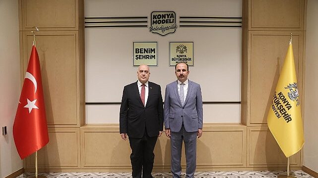 Filistin’in Ankara Büyükelçisi Ebu Ceyş Başkan Altay’ı Ziyaret Etti