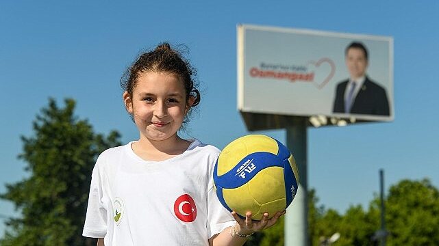 Geleceğin Voleybolcuları Osmangazi’de Yetişiyor