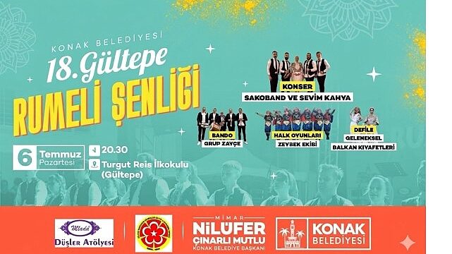 Gültepe Rumeli Şenliği 18 yaşında