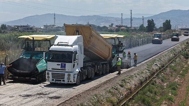 İncirliova’yı Muğla Bulvarı’na Bağlayacak Yolda Çalışmalar Sürüyor