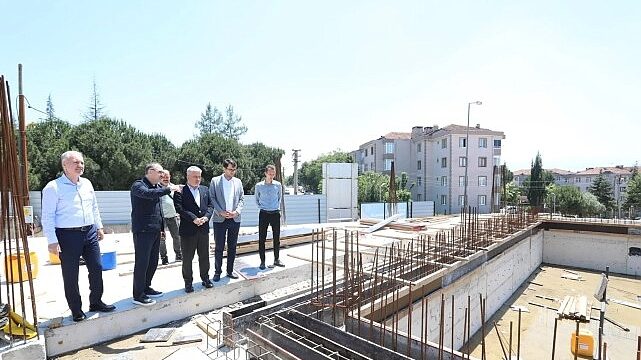 İnegöl’de Devam Eden Projeler Yerinde İncelendi