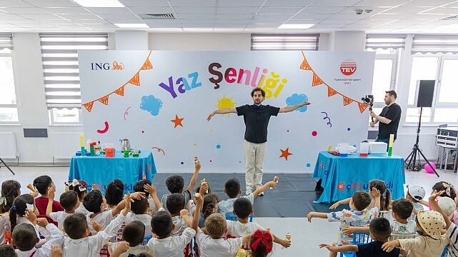 ING, Kahramanmaraş’ta çocukları bilim ve keşifle buluşturdu