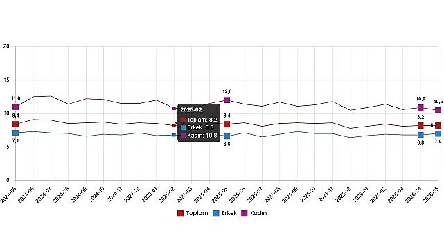 İşgücü İstatistikleri, Mayıs 2026