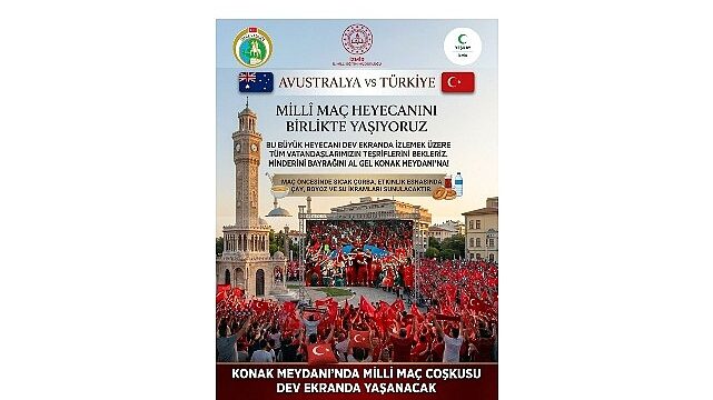 İzmir’de Çifte Coşku: Milli Heyecan ve Sağlıklı Yaşam Buluşması
