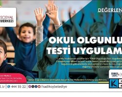 Kadıköy Belediyesi’nden “Okul Olgunluğu Testi” Uygulaması