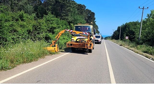 Kandıra’da yollar yaz sezonuna hazırlanıyor
