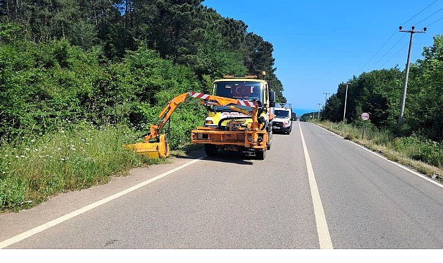 Kandıra’da yollar yaz sezonuna hazırlanıyor