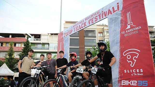 Karşıyaka Belediyesi’nden Türkiye’de bir ilk: Heyecan dolu pump track gece yarışı!