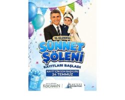 Kartepe’de Sünnet Şöleni İçin Kayıtlar Başladı