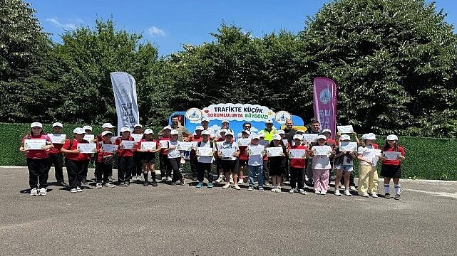 Kartepe’de Trafik Eğitim Parkurunda Eğitimler Başladı