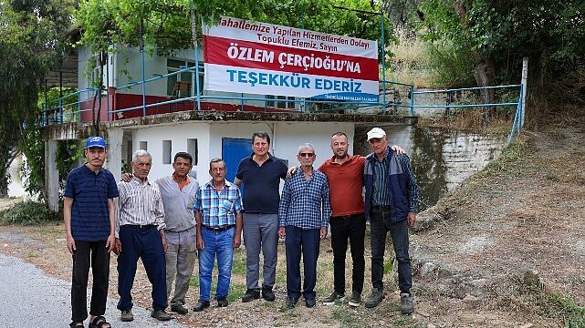 Koçarlı Muhtarlarından Başkan Çerçioğlu’na Hizmet Teşekkürü