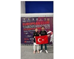 Konya Büyükşehir Belediyesporlu Emine Rana Adıgüzel Avrupa Üçüncüsü Oldu