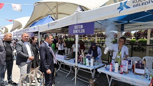 Küçükçekmece’de Bilim Şenliği Düzenlendi