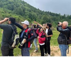 Kuzuyayla’da doğa adım adım incelendi