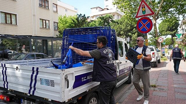 Maltepe Belediyesi zabıta ekipleri işgallere karşı sahada