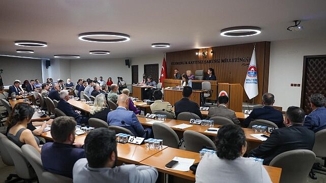 Maltepe Belediyesi’nin Haziran ayı meclis toplantıları başladı